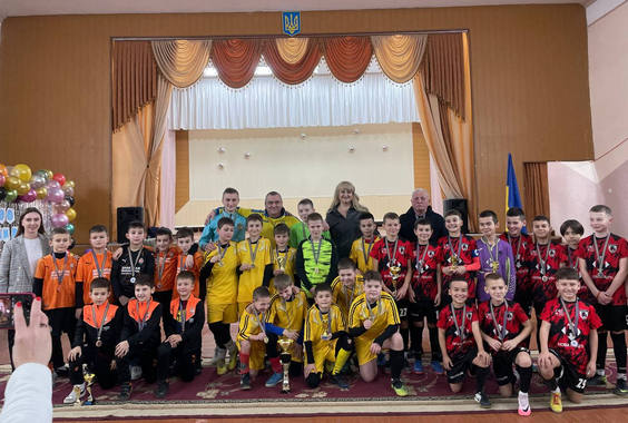 Нагородження призерів Благодійного турніру з футзалу «Буковинська зима-СЛАВА ЗСУ» вікової категорії U-11 (2014 р.н.)